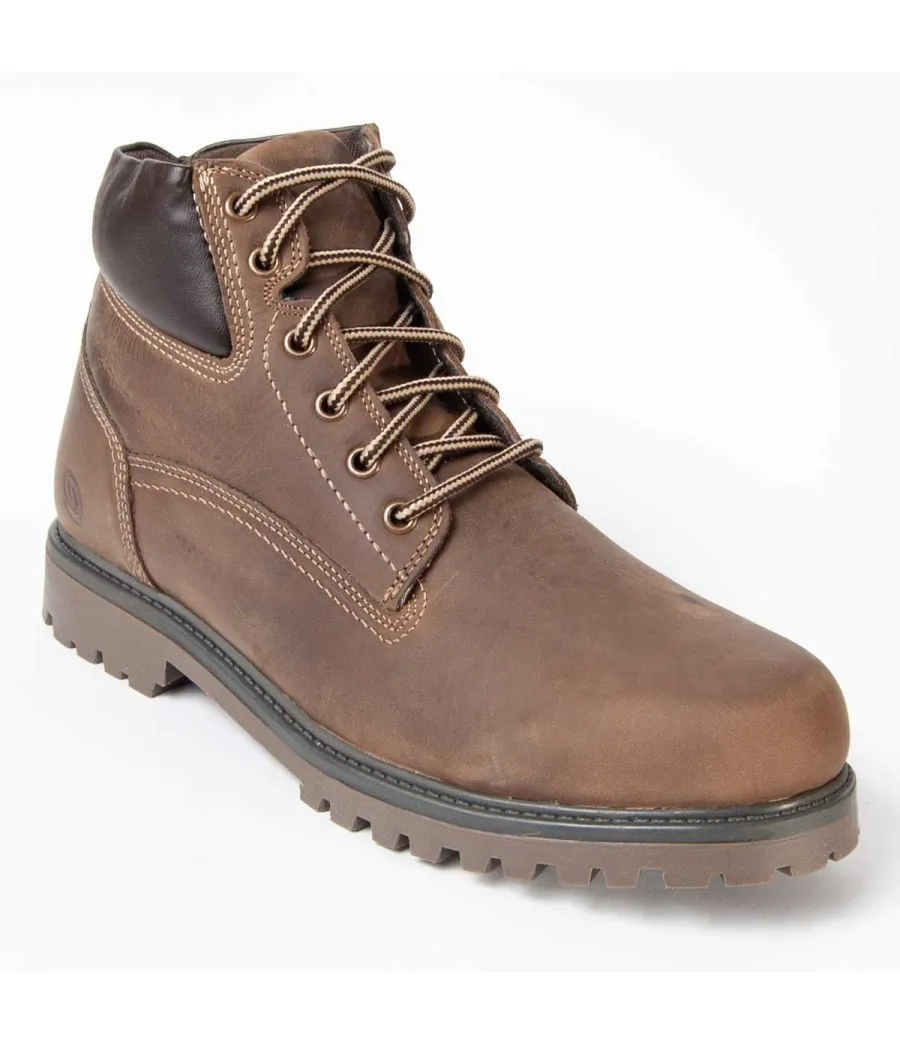 Bota De Piel Para Hombre.  Purapiel  Botiel2  98971