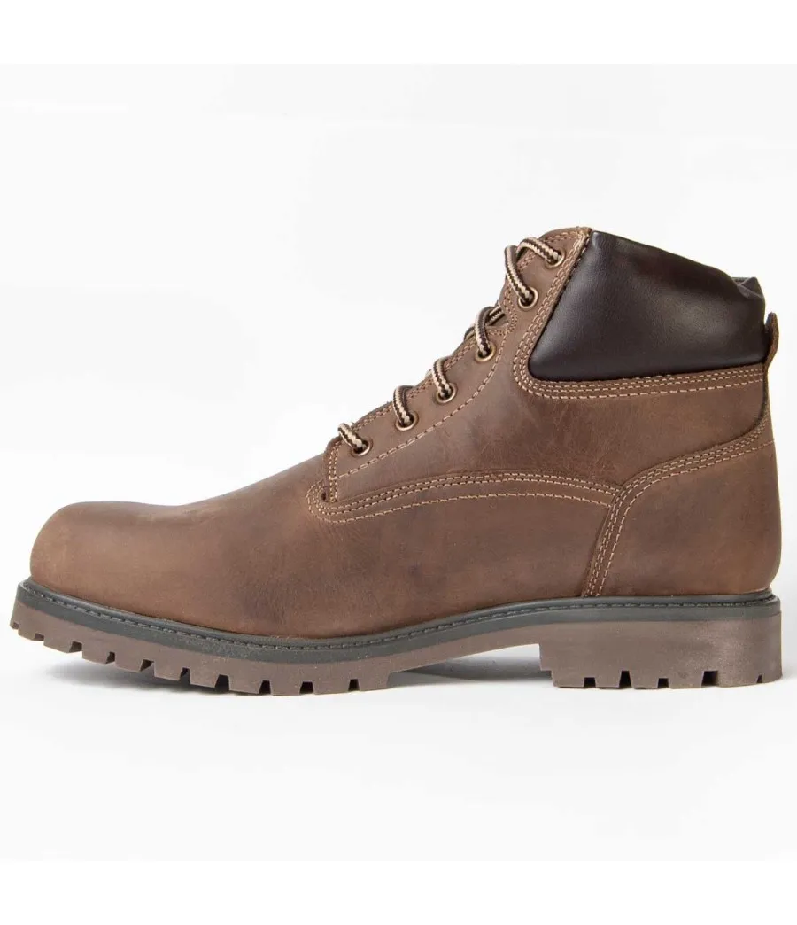 Bota De Piel Para Hombre.  Purapiel  Botiel2  98971
