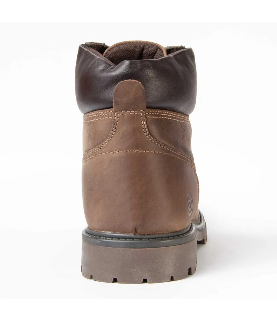 Bota De Piel Para Hombre.  Purapiel  Botiel2  98971