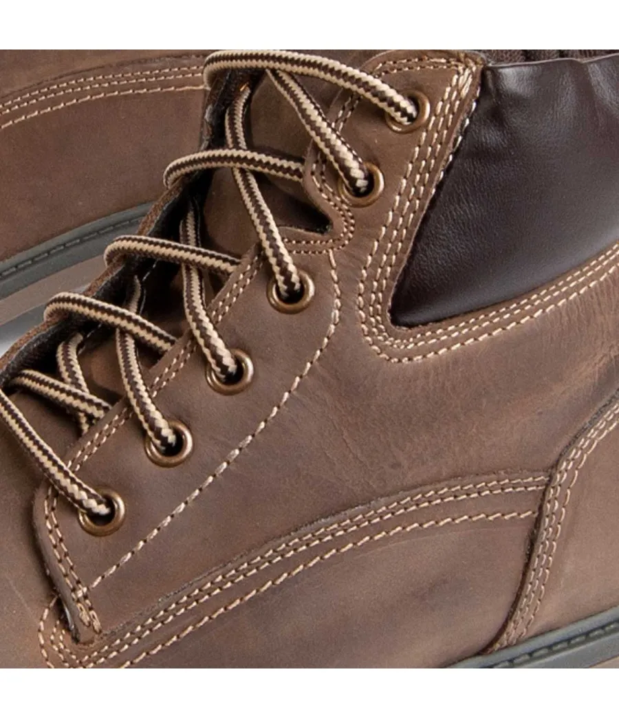 Bota De Piel Para Hombre.  Purapiel  Botiel2  98971