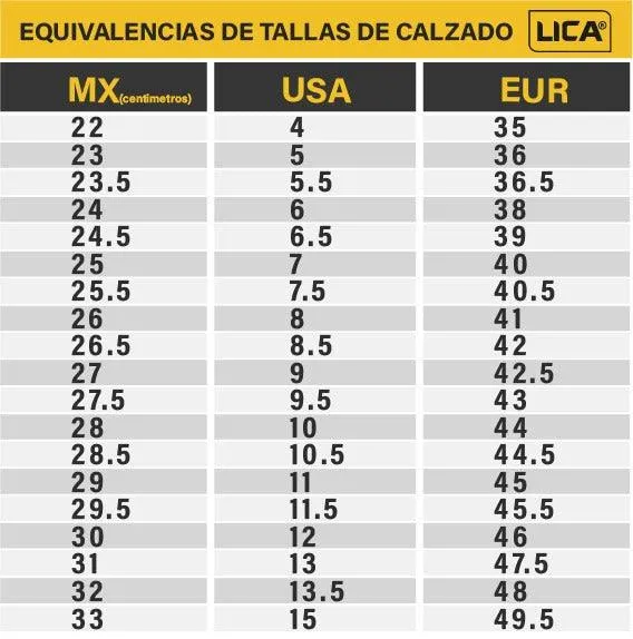 Bota impermeable Mod. WPL marca LICA