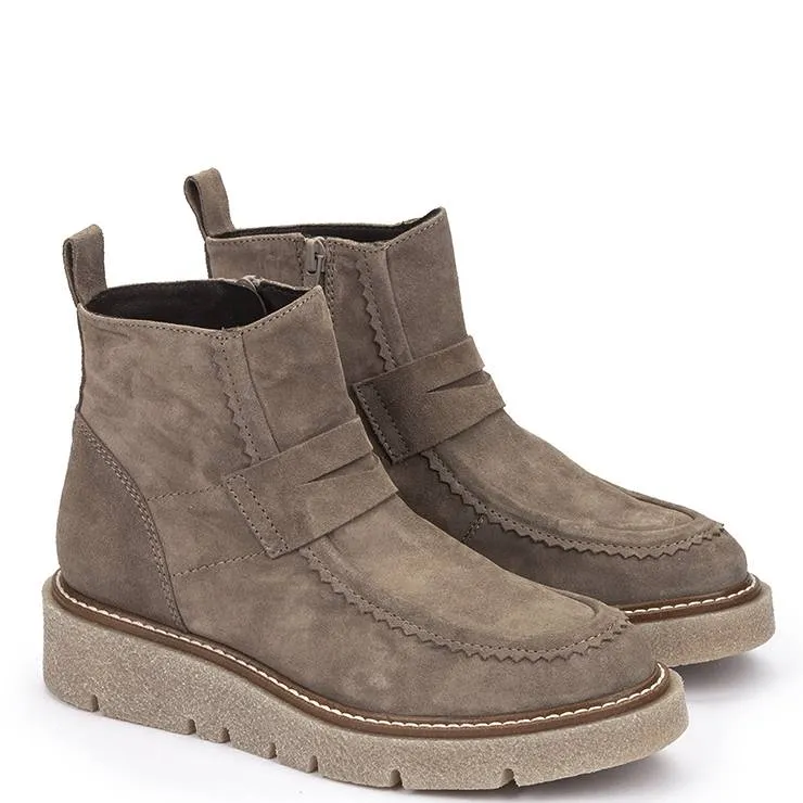 Botín Weekend Zag Taupe