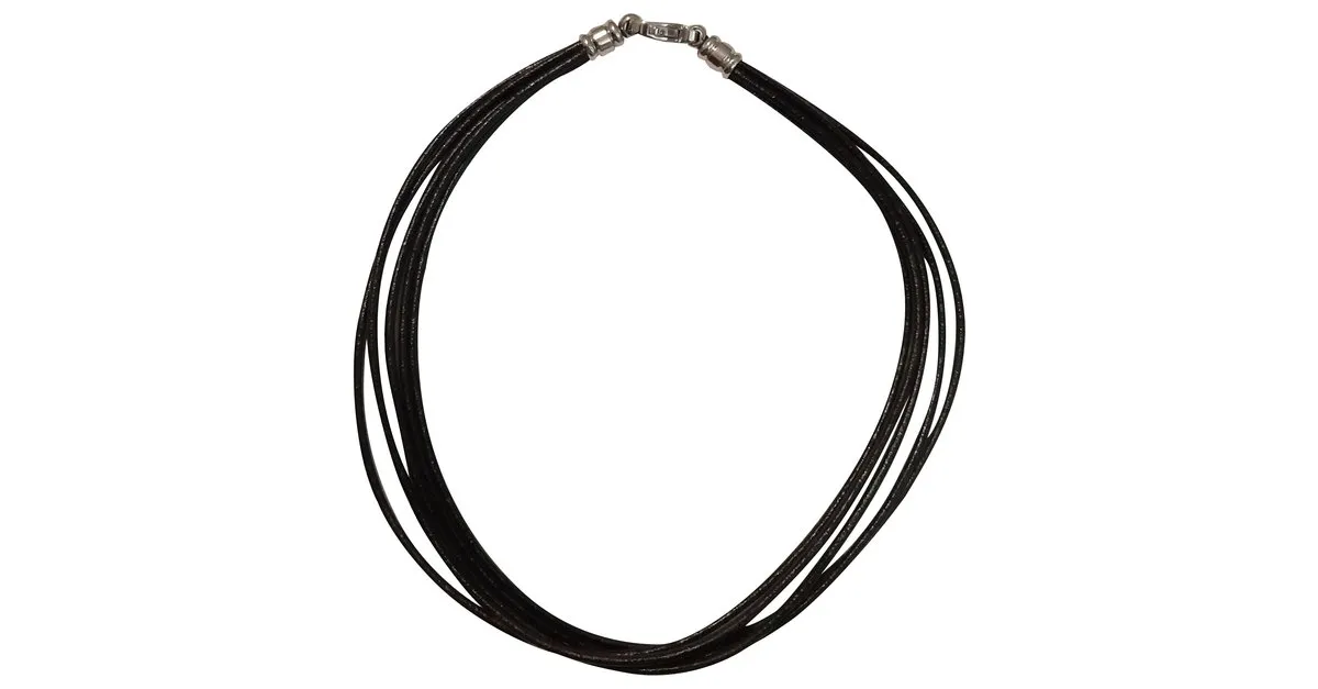 Bulgari Collares Negro 