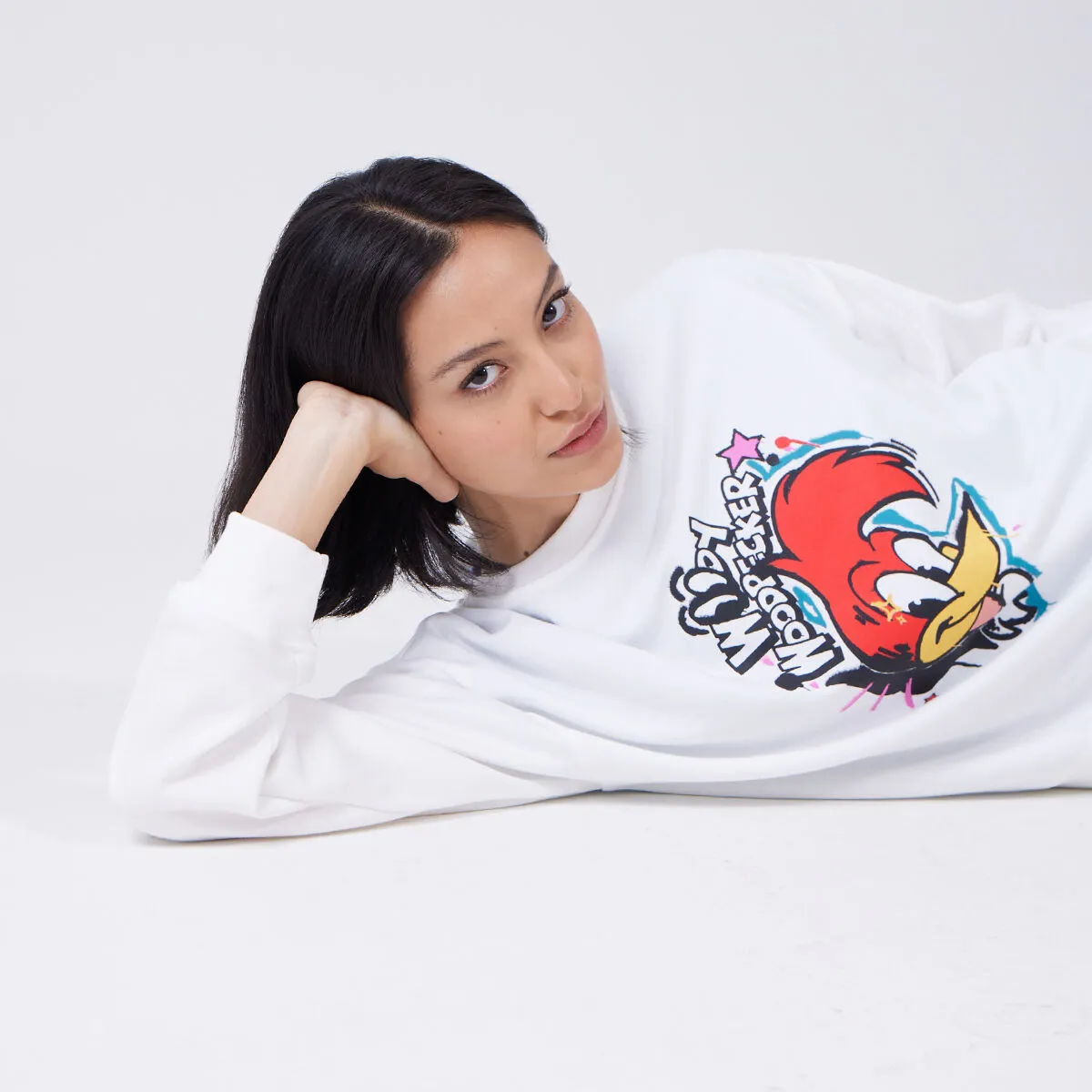 Buzo Con Estampado De Pájaro Loco