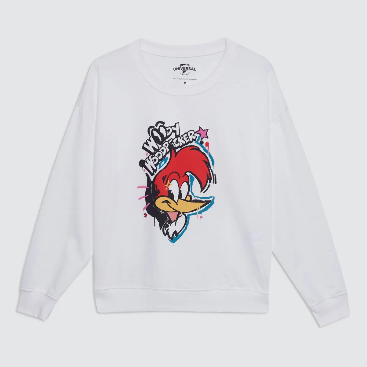 Buzo Con Estampado De Pájaro Loco