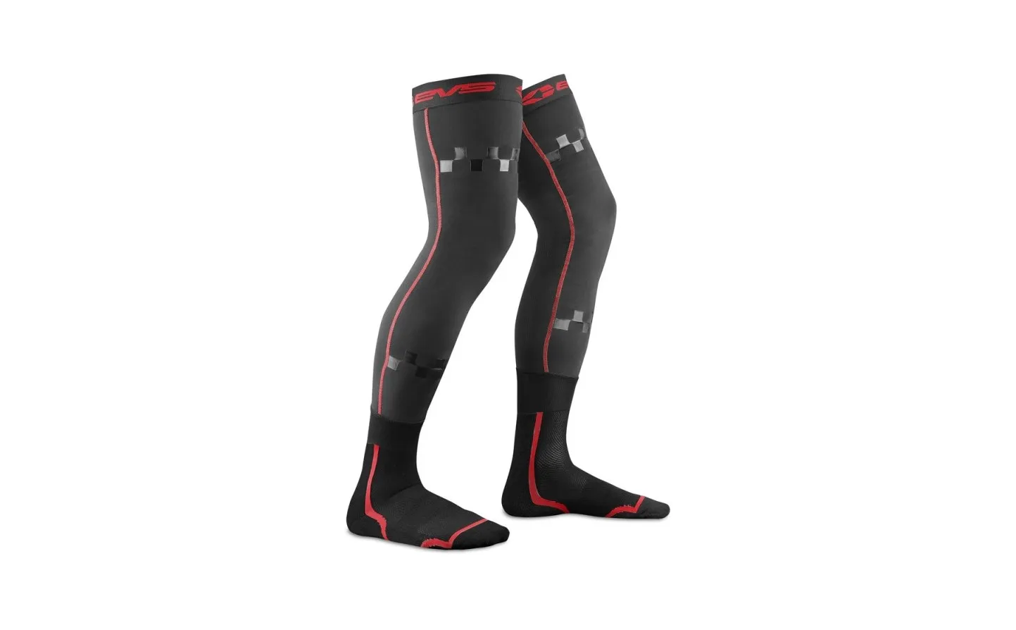 Calcetines Evs Fusion Combo Negro Rojo |FSNRBK|