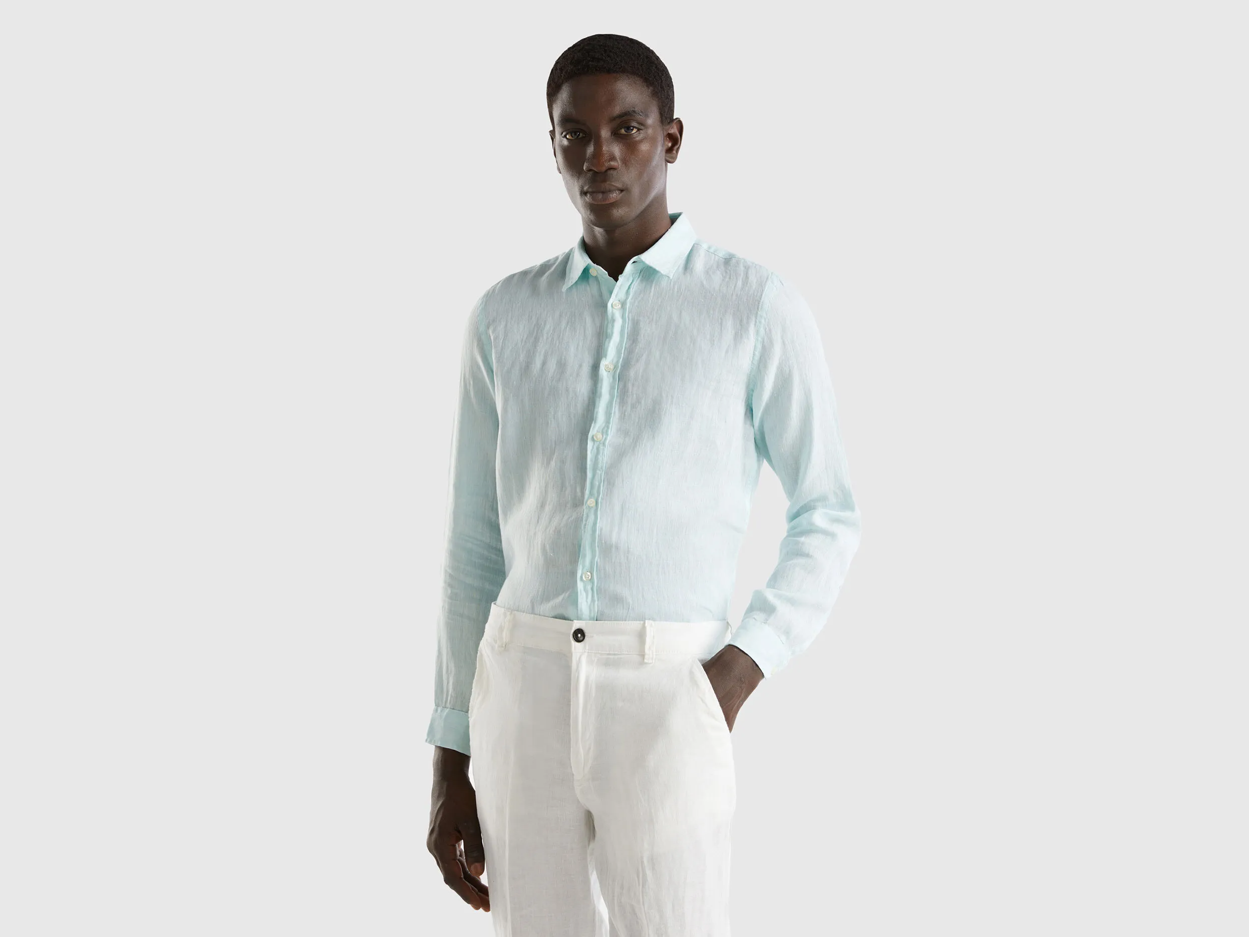 Camisa de puro lino