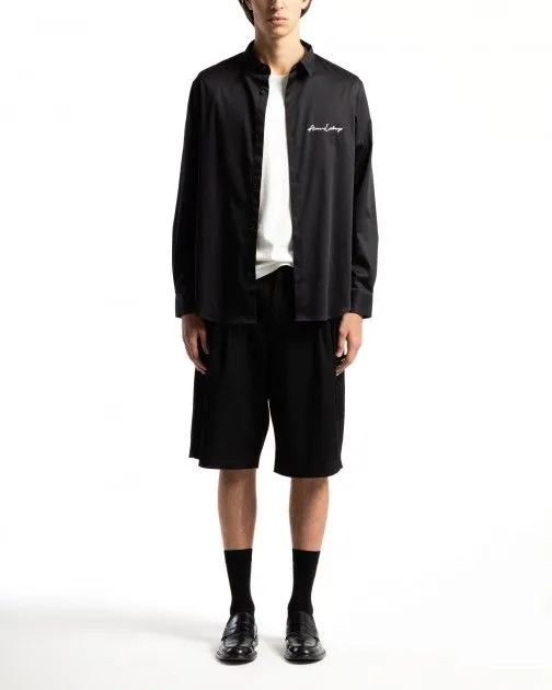 Camisa larga Armani Exchange 8NZC99 Negro