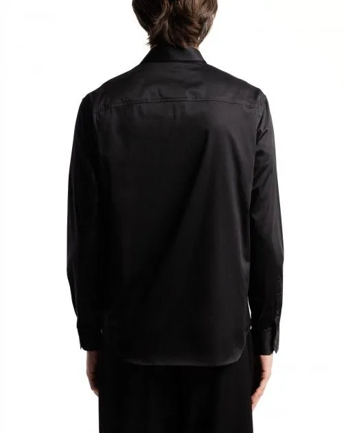 Camisa larga Armani Exchange 8NZC99 Negro