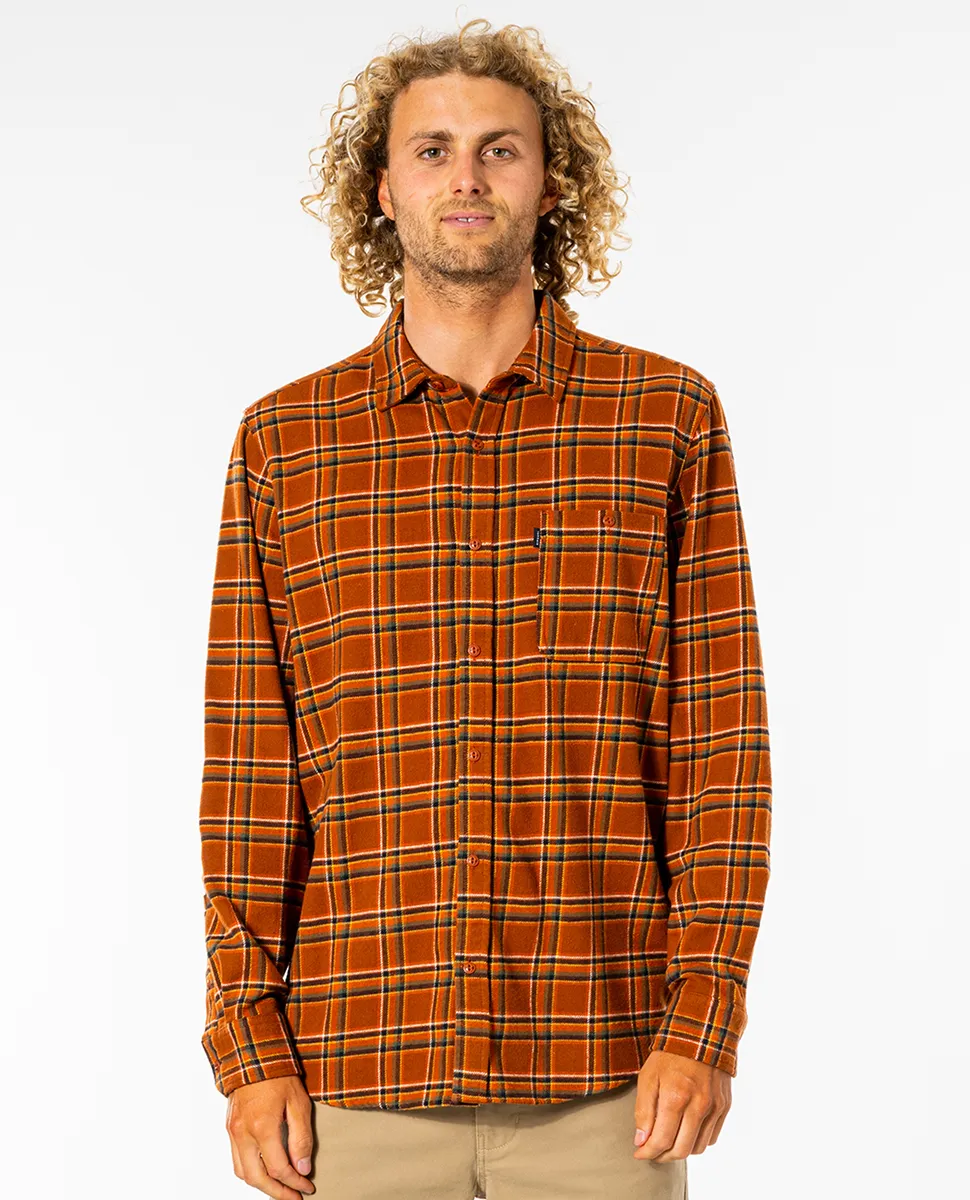 Camisa RIP CURL de franela de manga larga de Saltwater Culture Ref. CSHGT9 cuadros