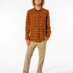 Camisa RIP CURL de franela de manga larga de Saltwater Culture Ref. CSHGT9 cuadros