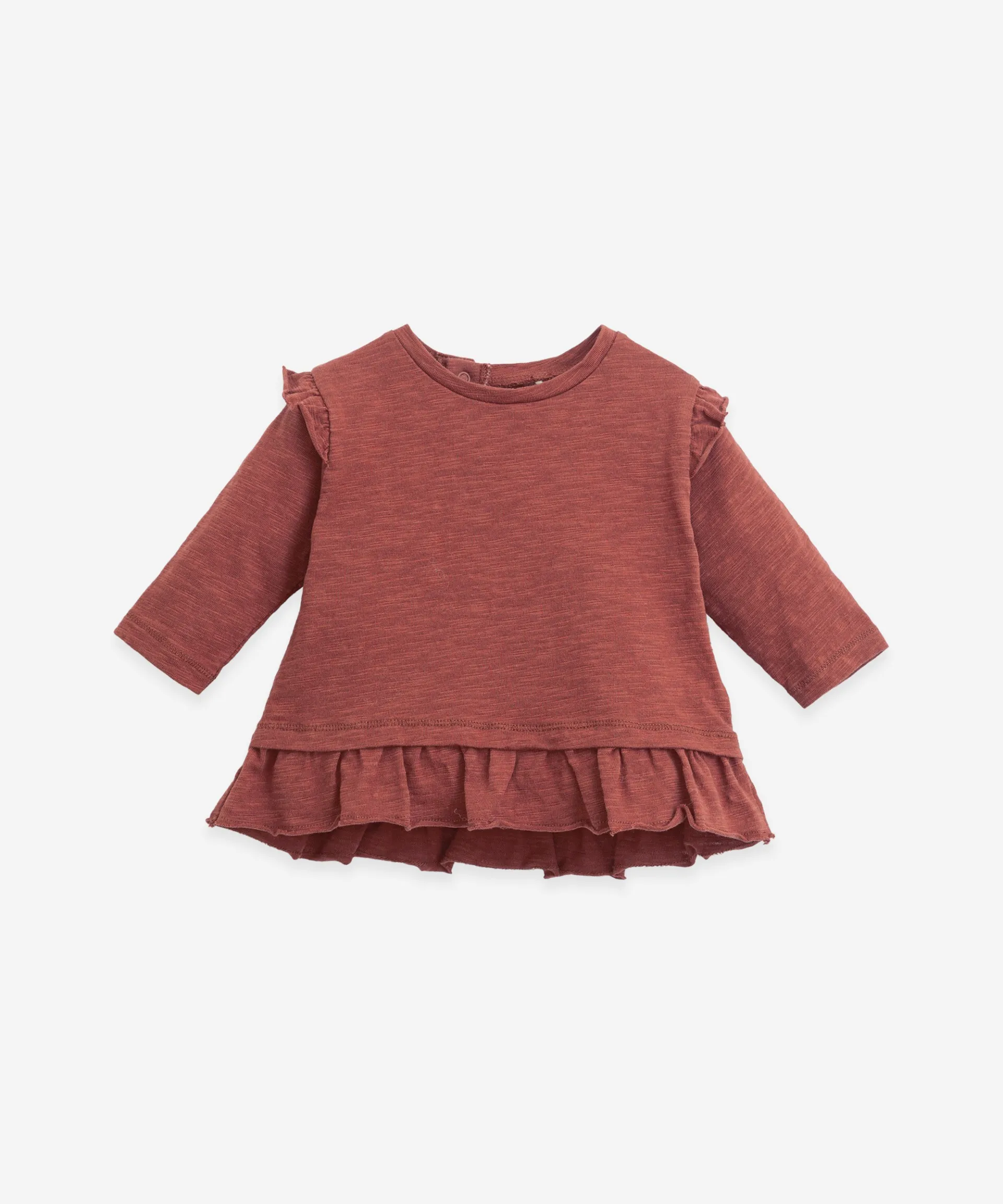 Camiseta con cierre de automáticos | Botany