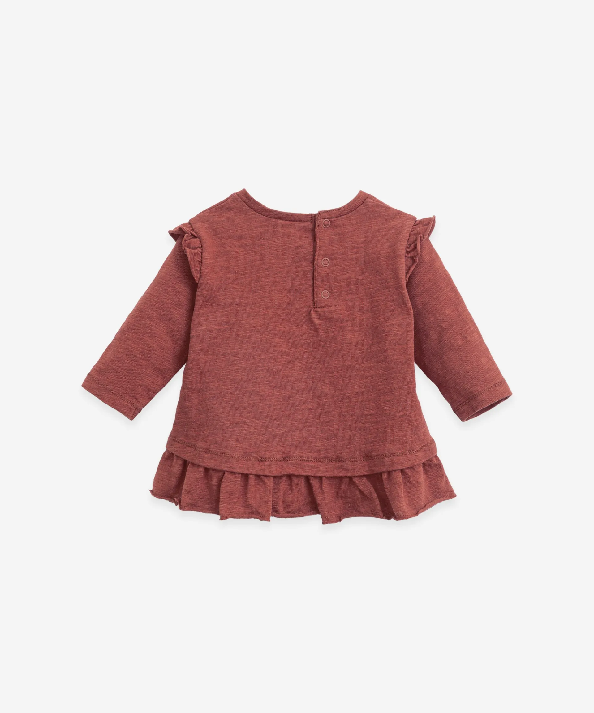 Camiseta con cierre de automáticos | Botany