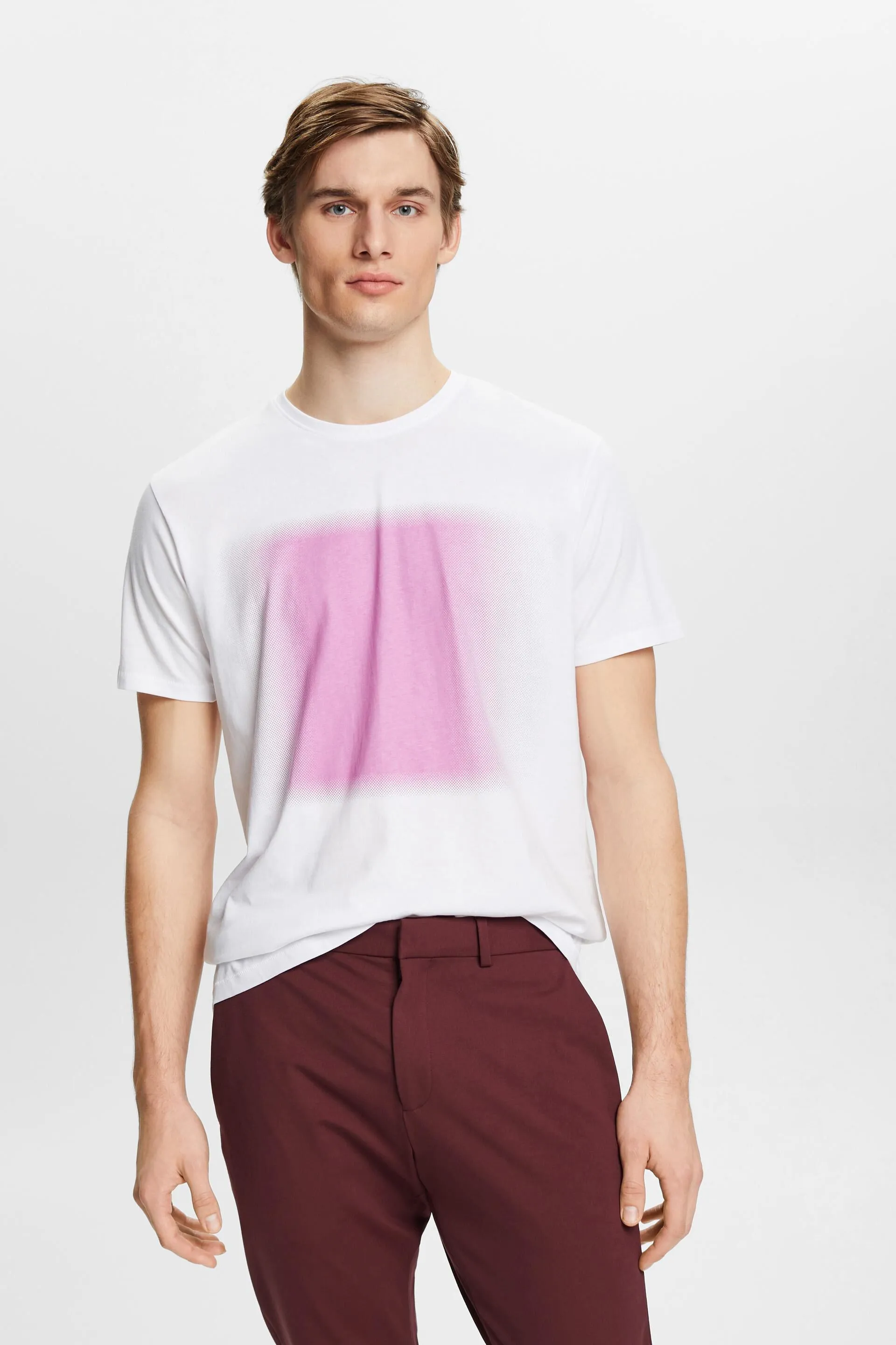 Camiseta de algodón con estampado