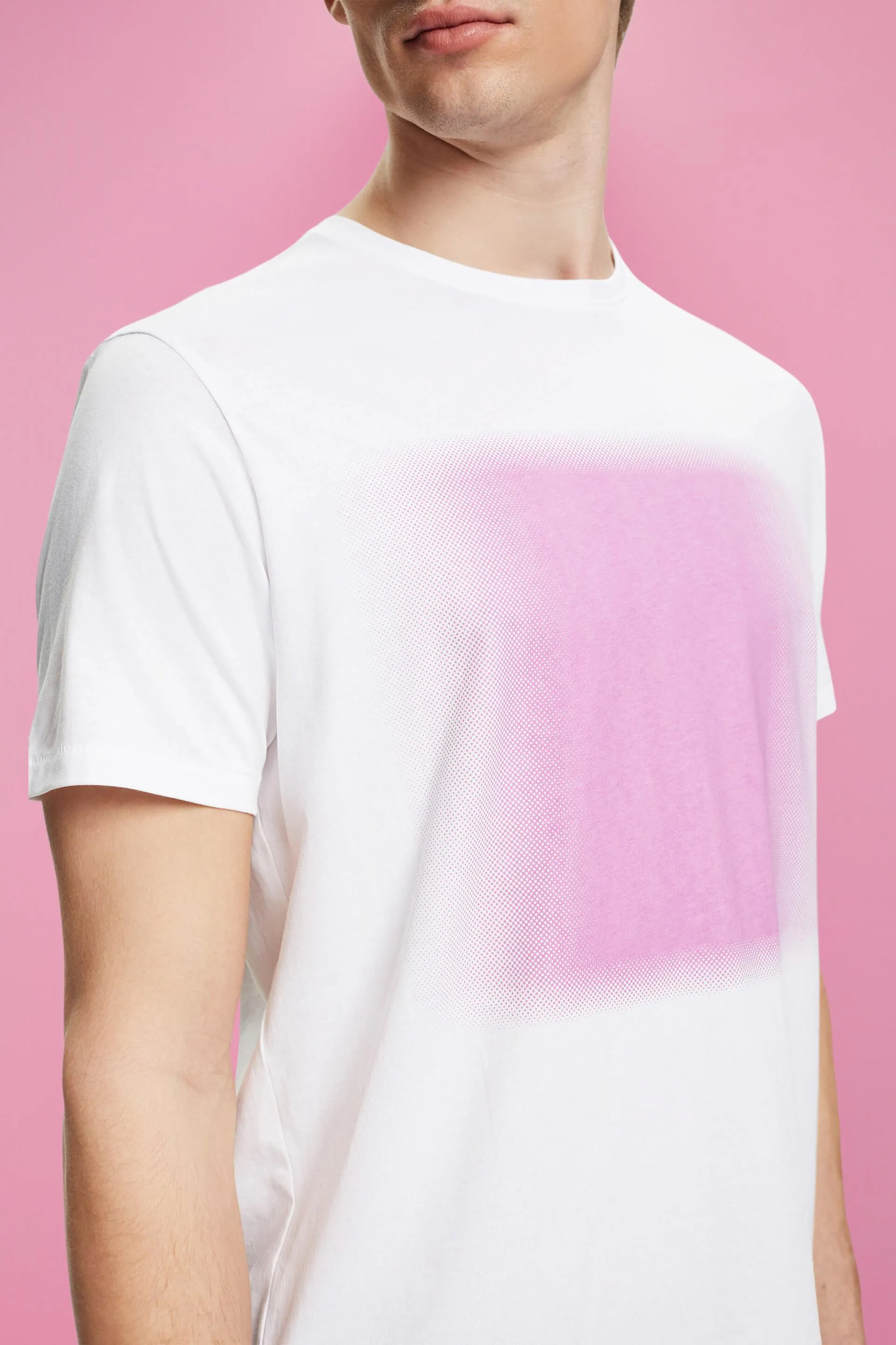 Camiseta de algodón con estampado