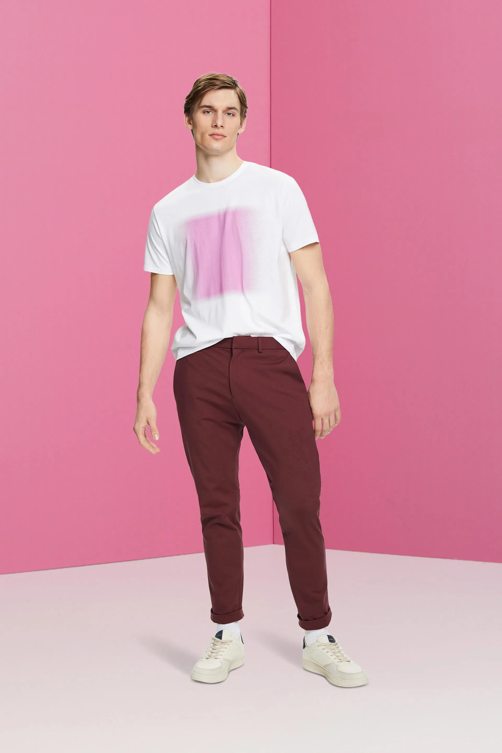 Camiseta de algodón con estampado