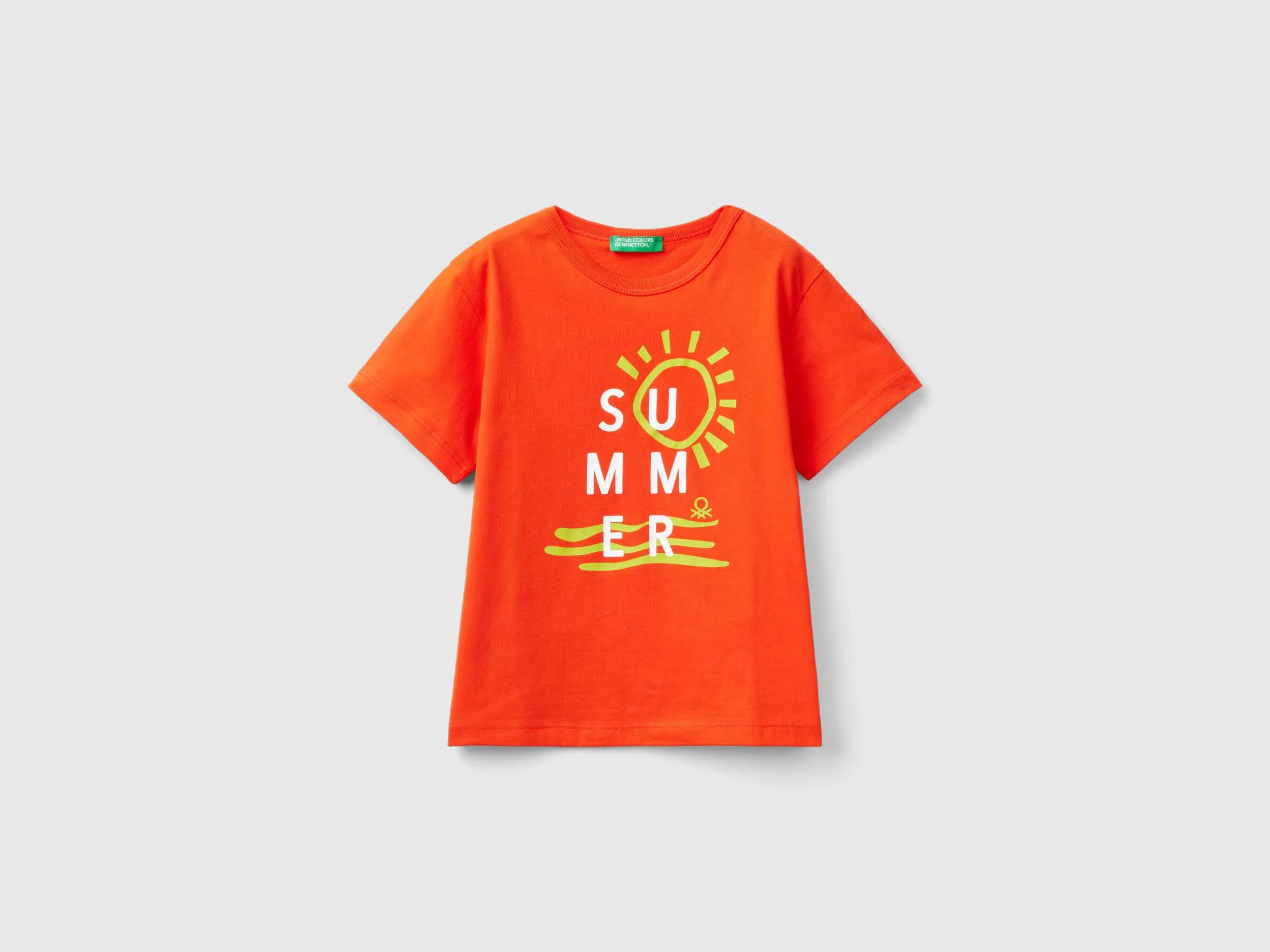 Camiseta de algodón orgánico con estampado