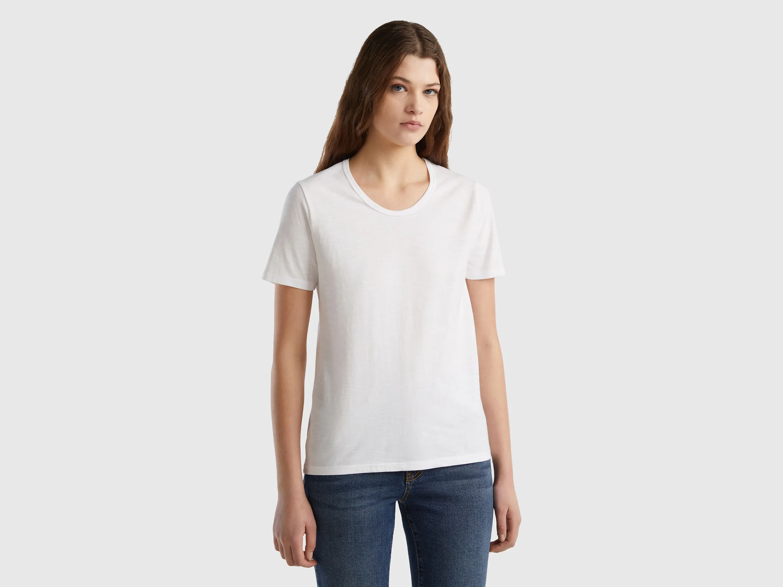 Camiseta de manga corta de algodón ligero