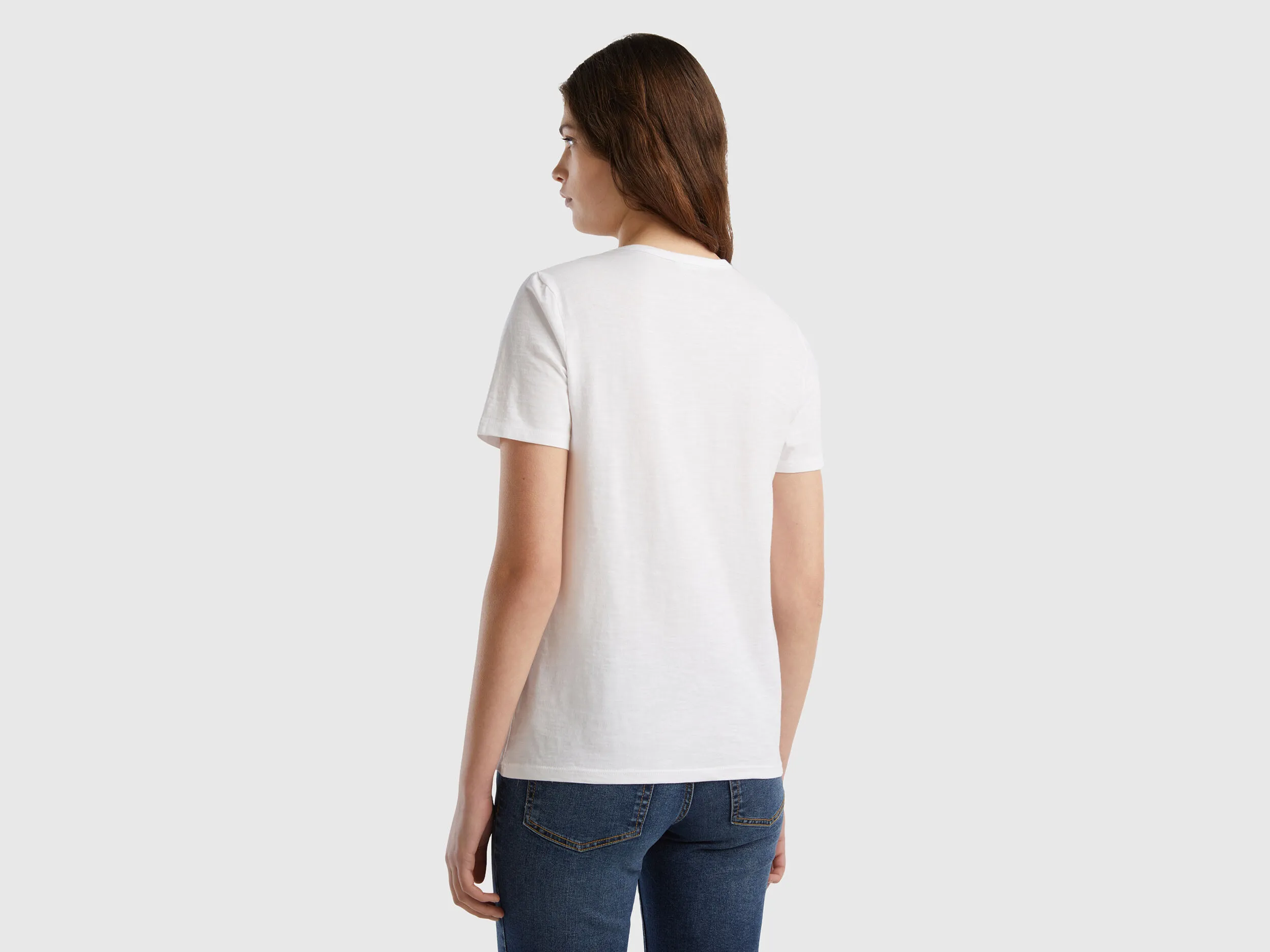 Camiseta de manga corta de algodón ligero