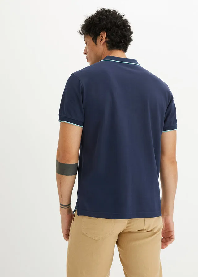 Camiseta de tipo polo Azul marino