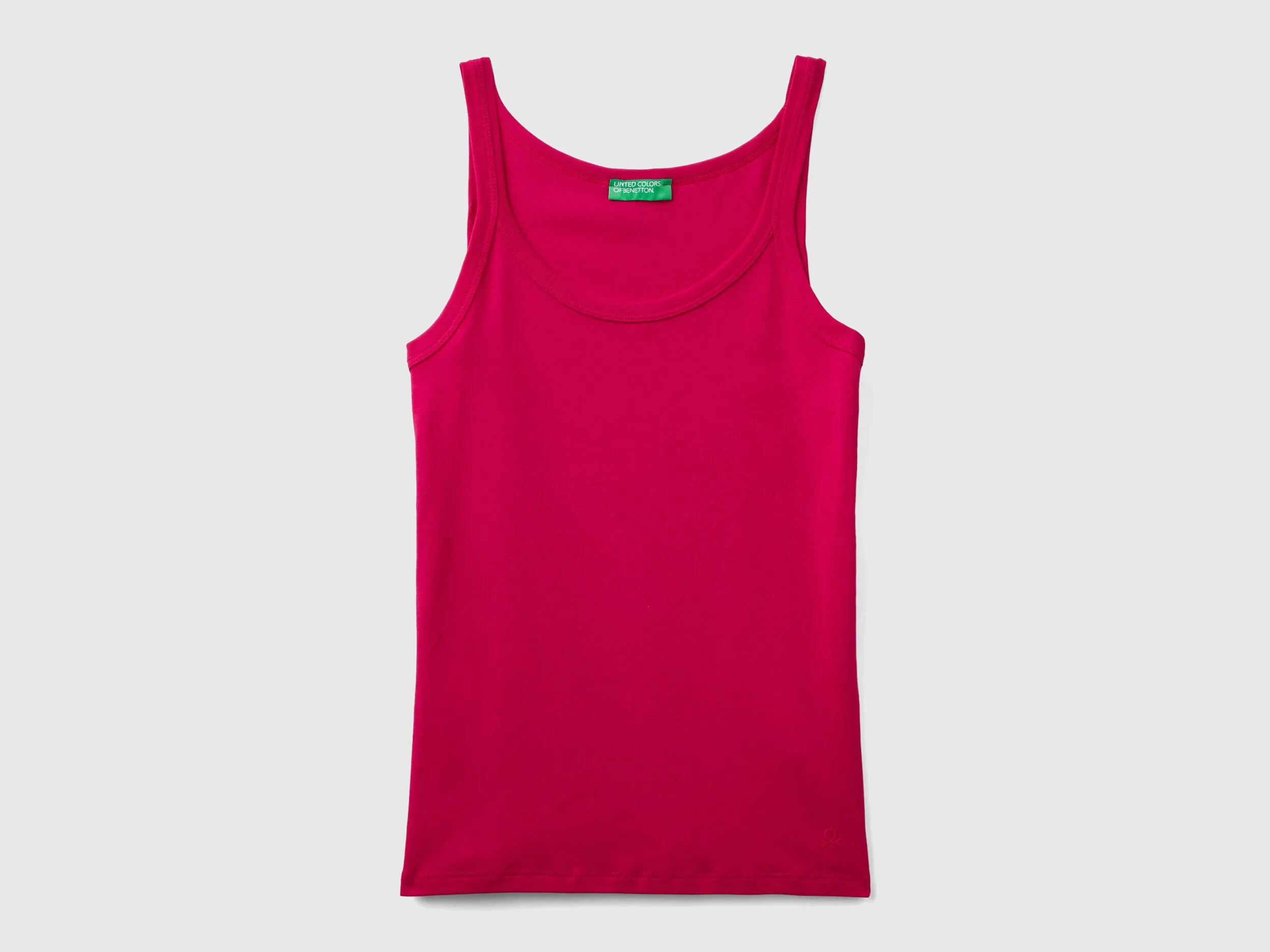Camiseta de tirantes cereza de 100 % algodón