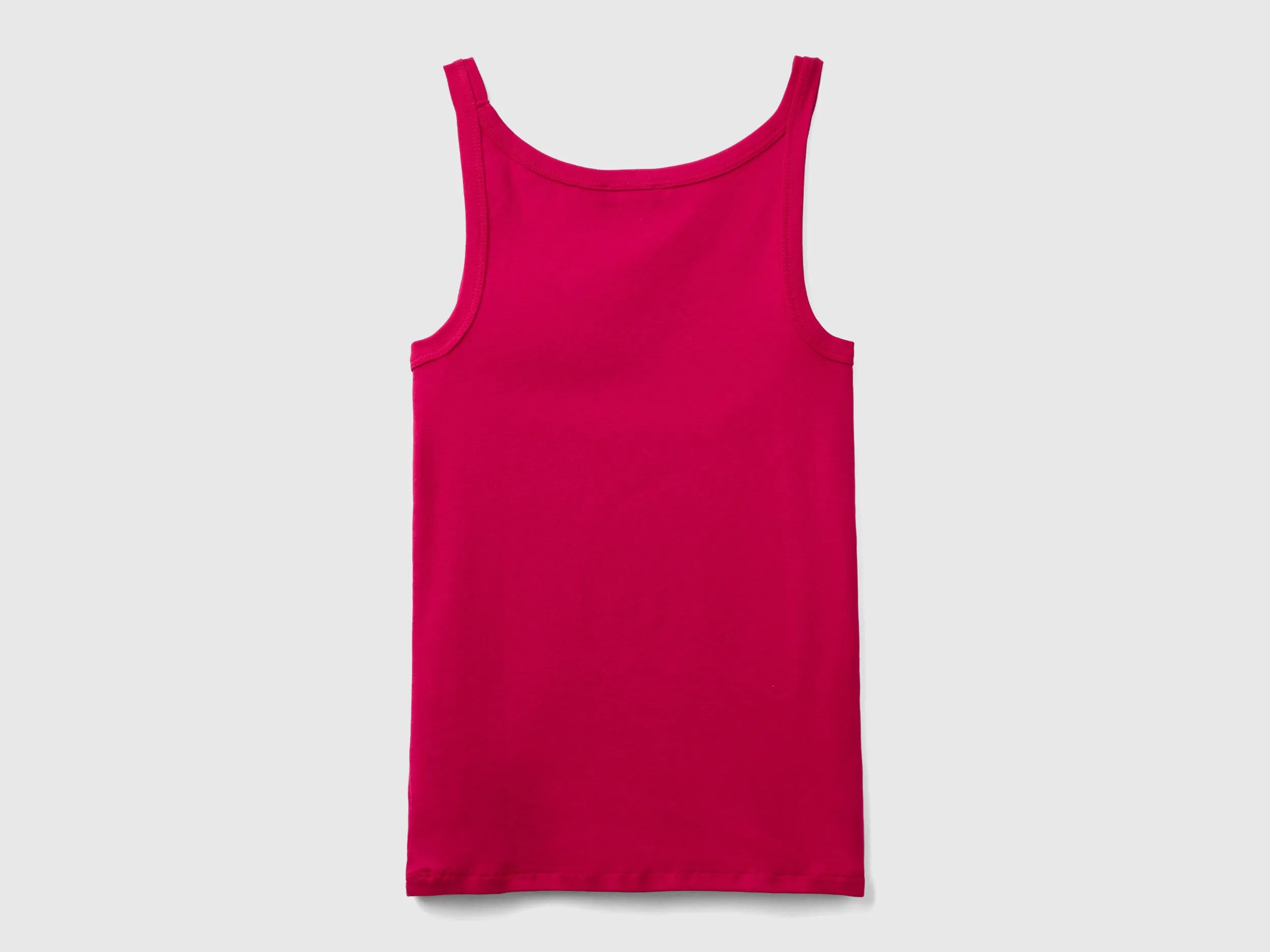 Camiseta de tirantes cereza de 100 % algodón