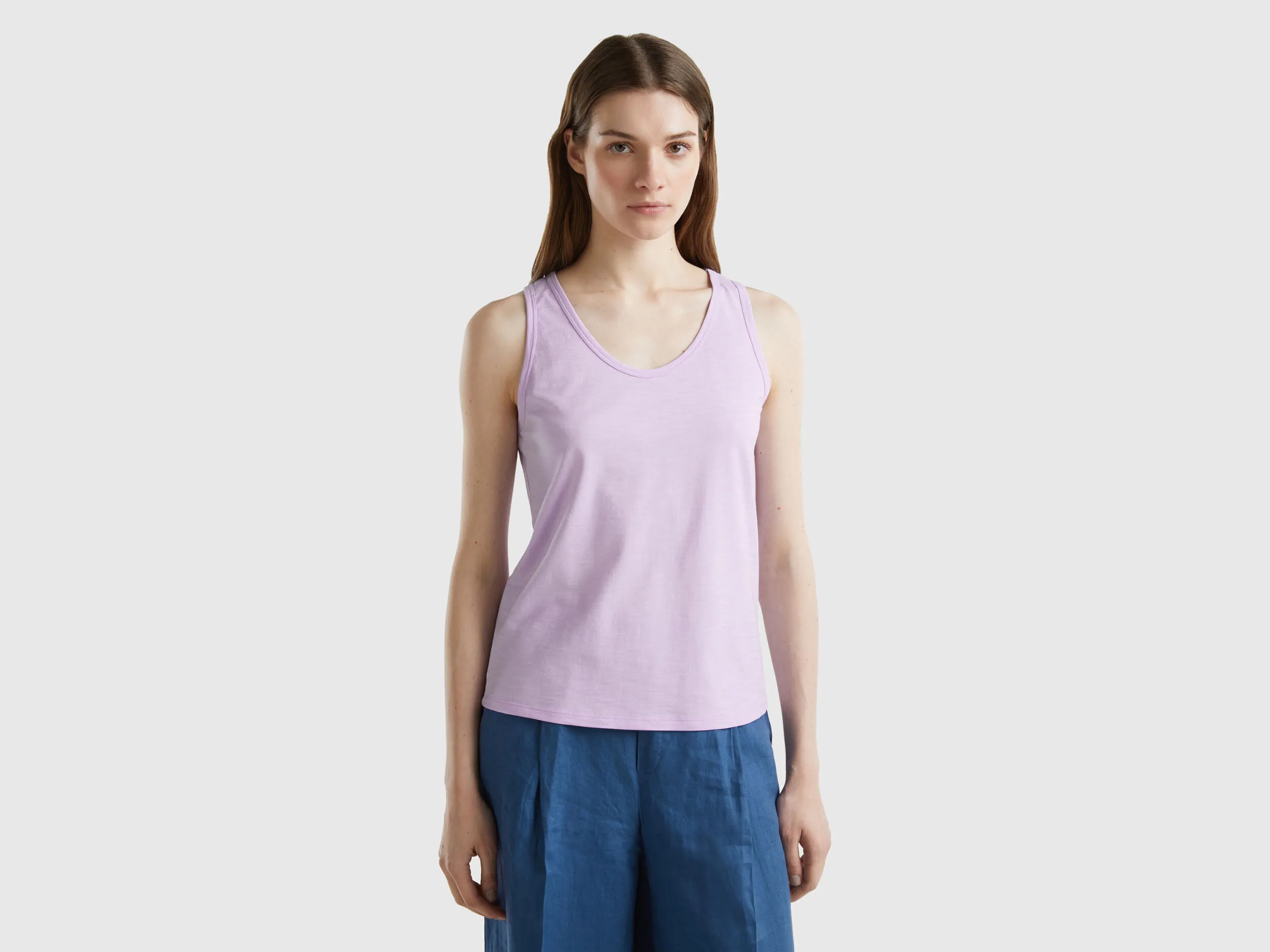 Camiseta de tirantes de algodón ligero