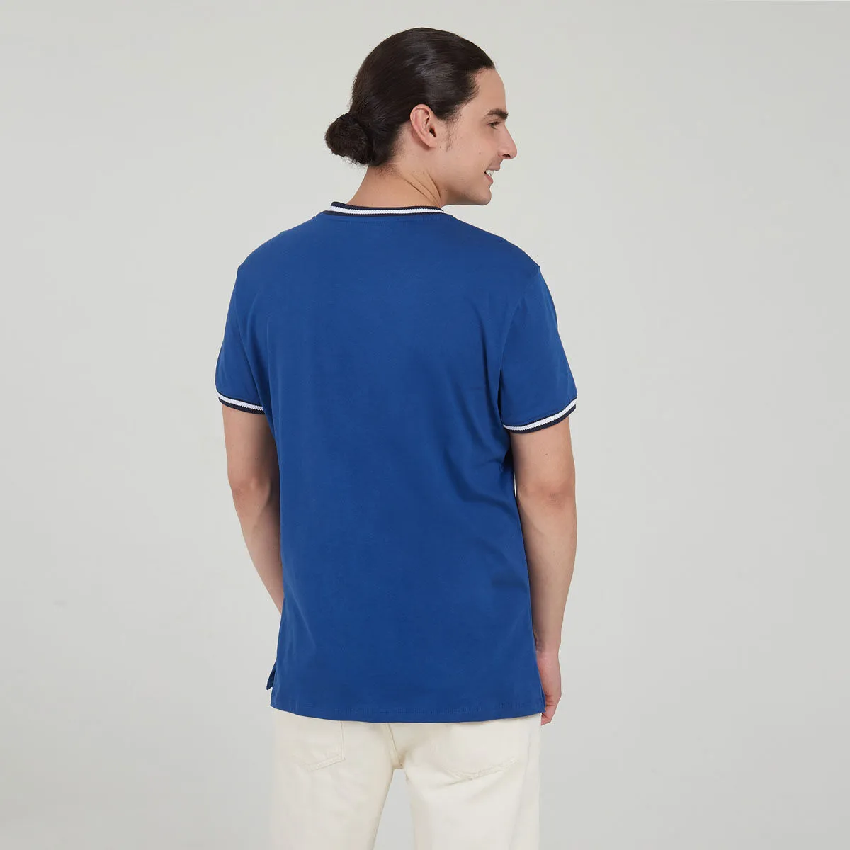 Camiseta Manga Corta Con Estampado
