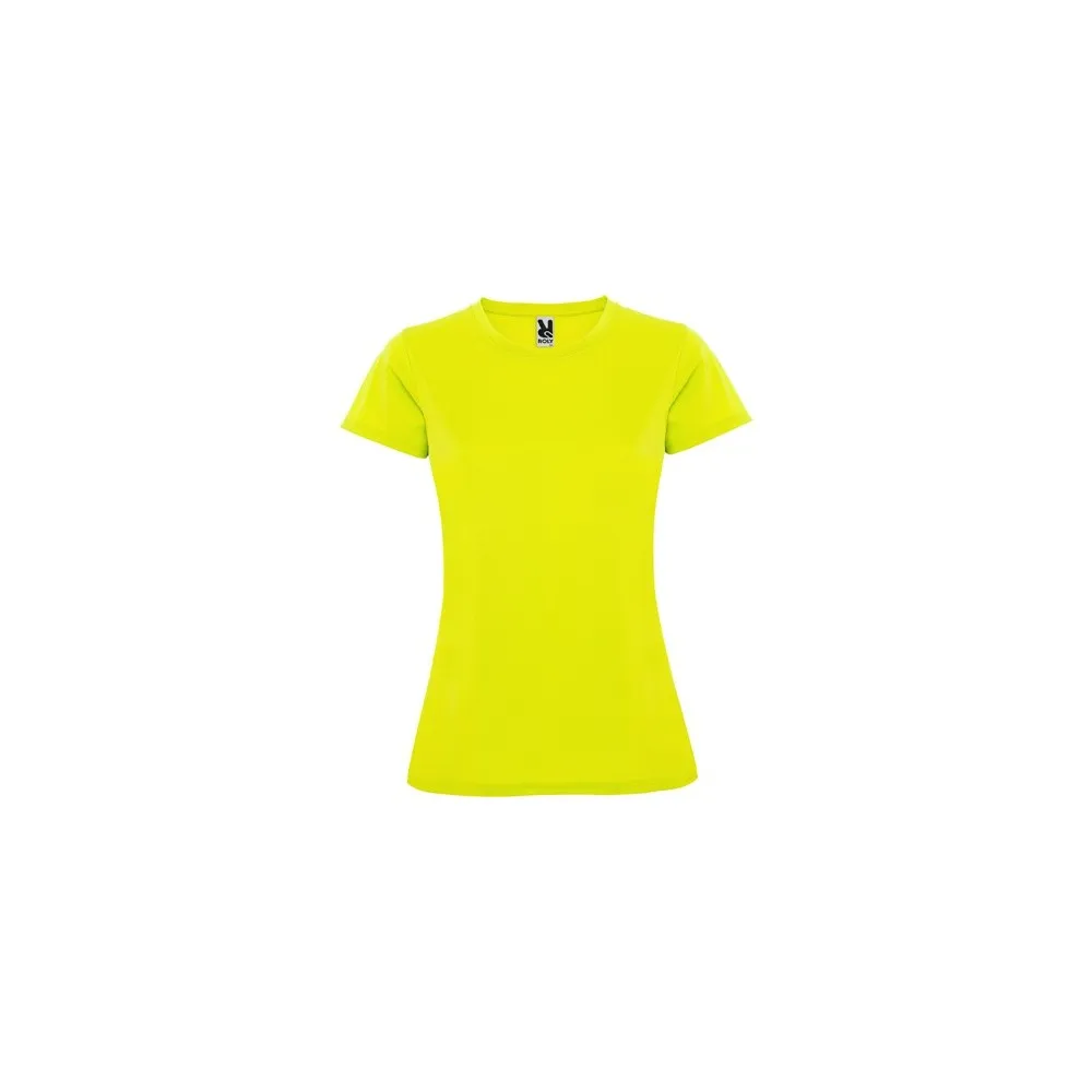 Camiseta técnica de mujer manga corta escote redondo