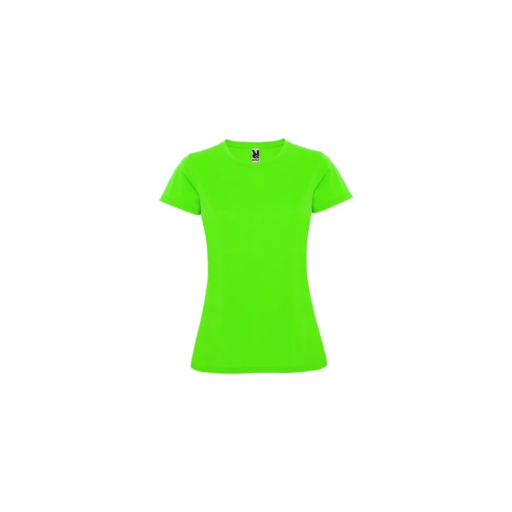 Camiseta técnica de mujer manga corta escote redondo