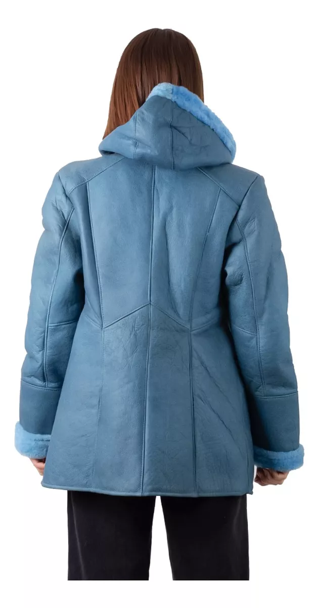 CAMPERA DE CUERO DE OVEJA DE MUJER  MODELO: 300