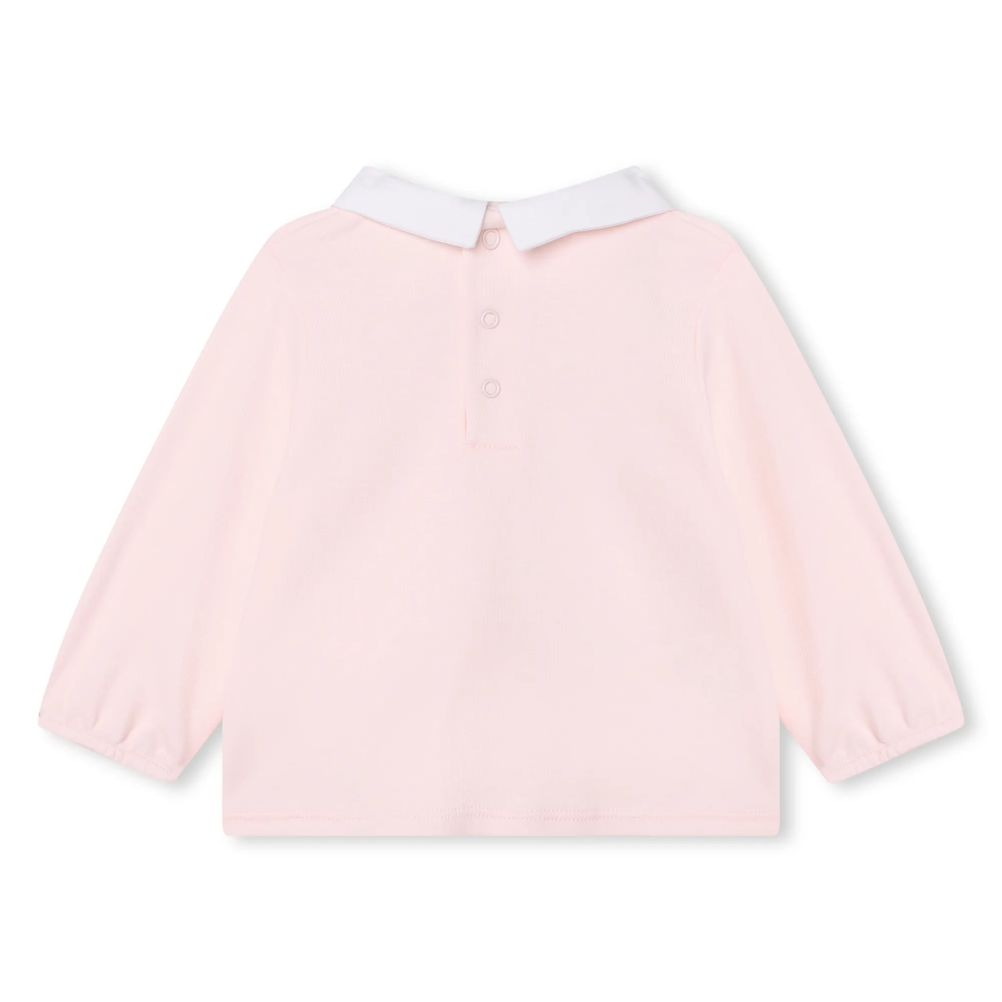 CARREMENT BEAU Camiseta con cuello bordado