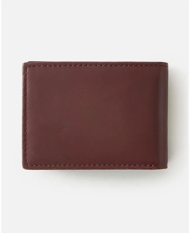Cartera Rip Curl Stacked RFID Slim Tobacco