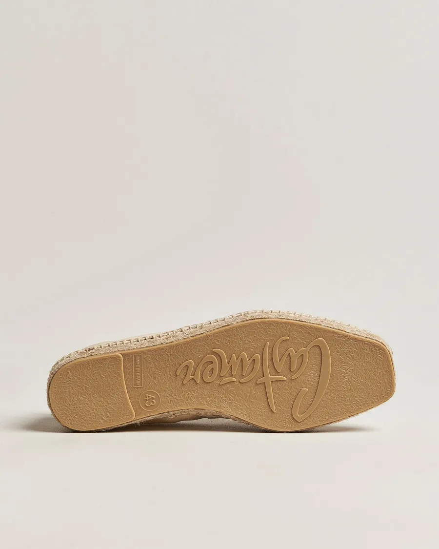 Castañer Pablo Canvas Espadrilles Ivory