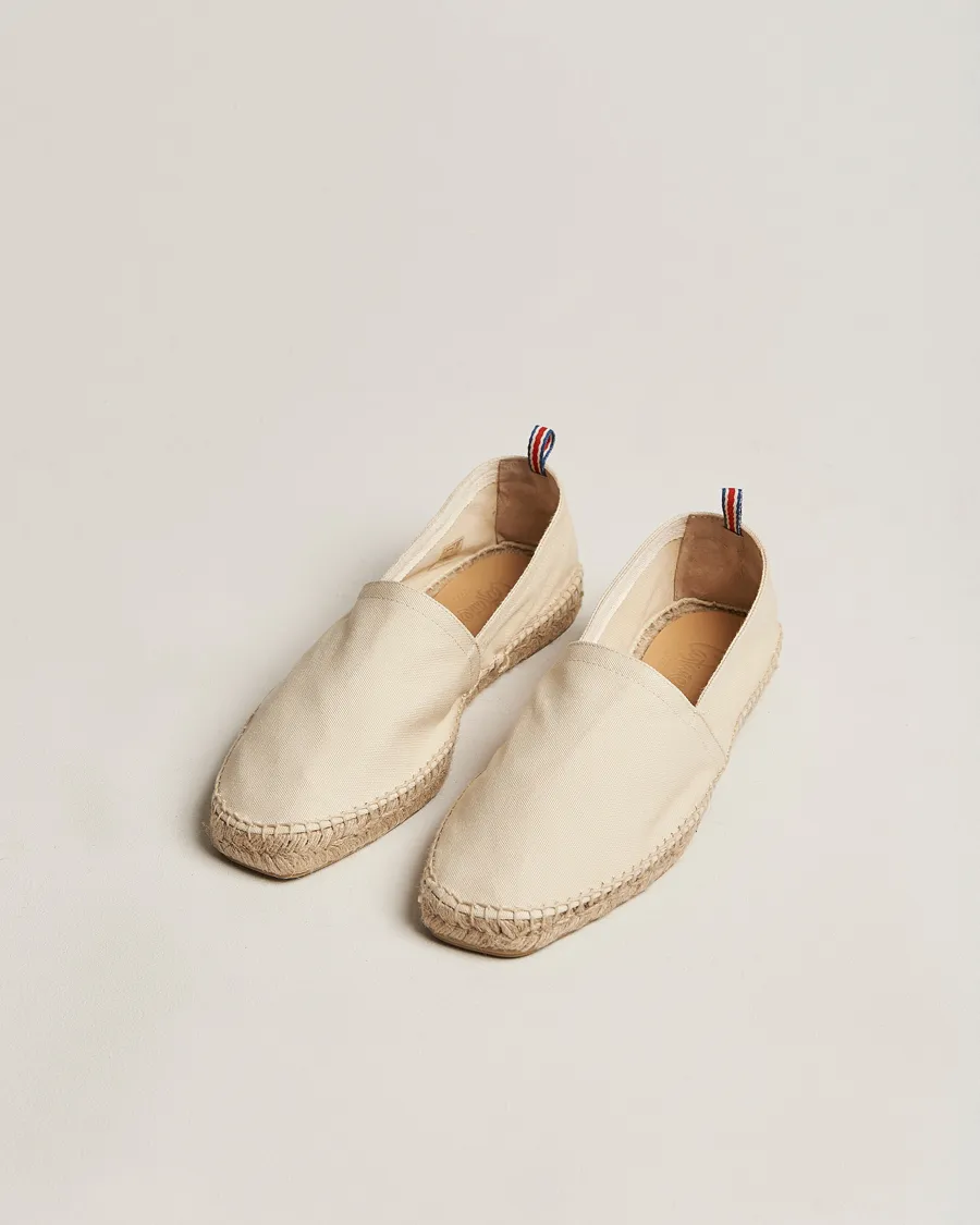 Castañer Pablo Canvas Espadrilles Ivory