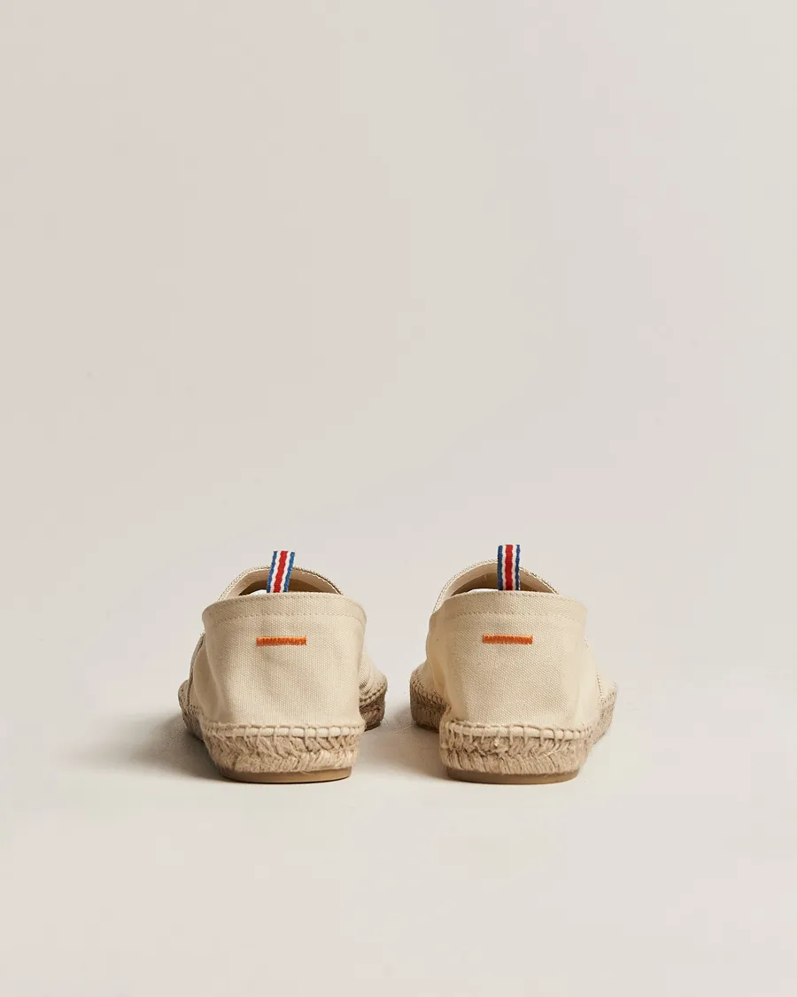 Castañer Pablo Canvas Espadrilles Ivory
