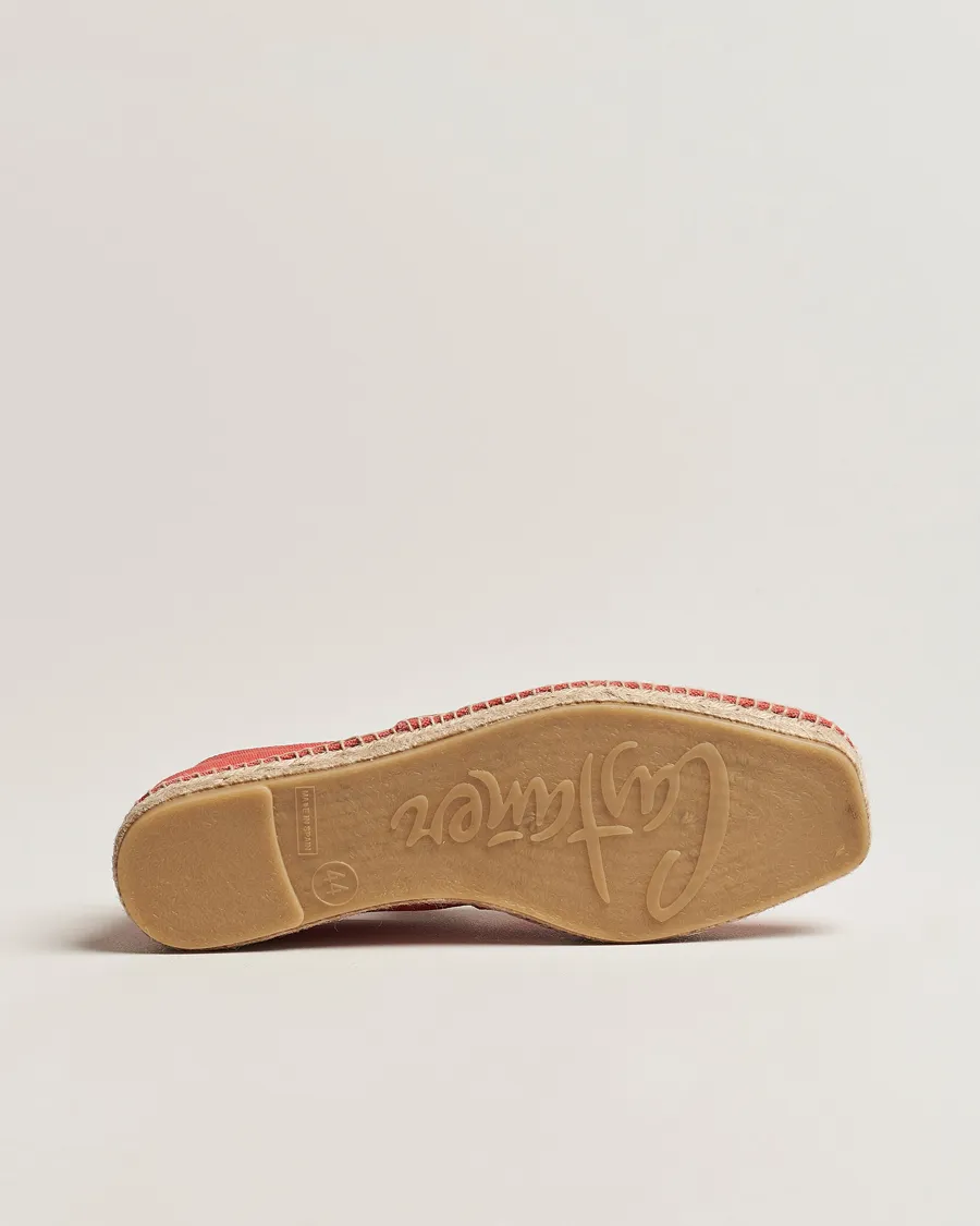 Castañer Pablo Washed Canvas Espadrilles Radiant