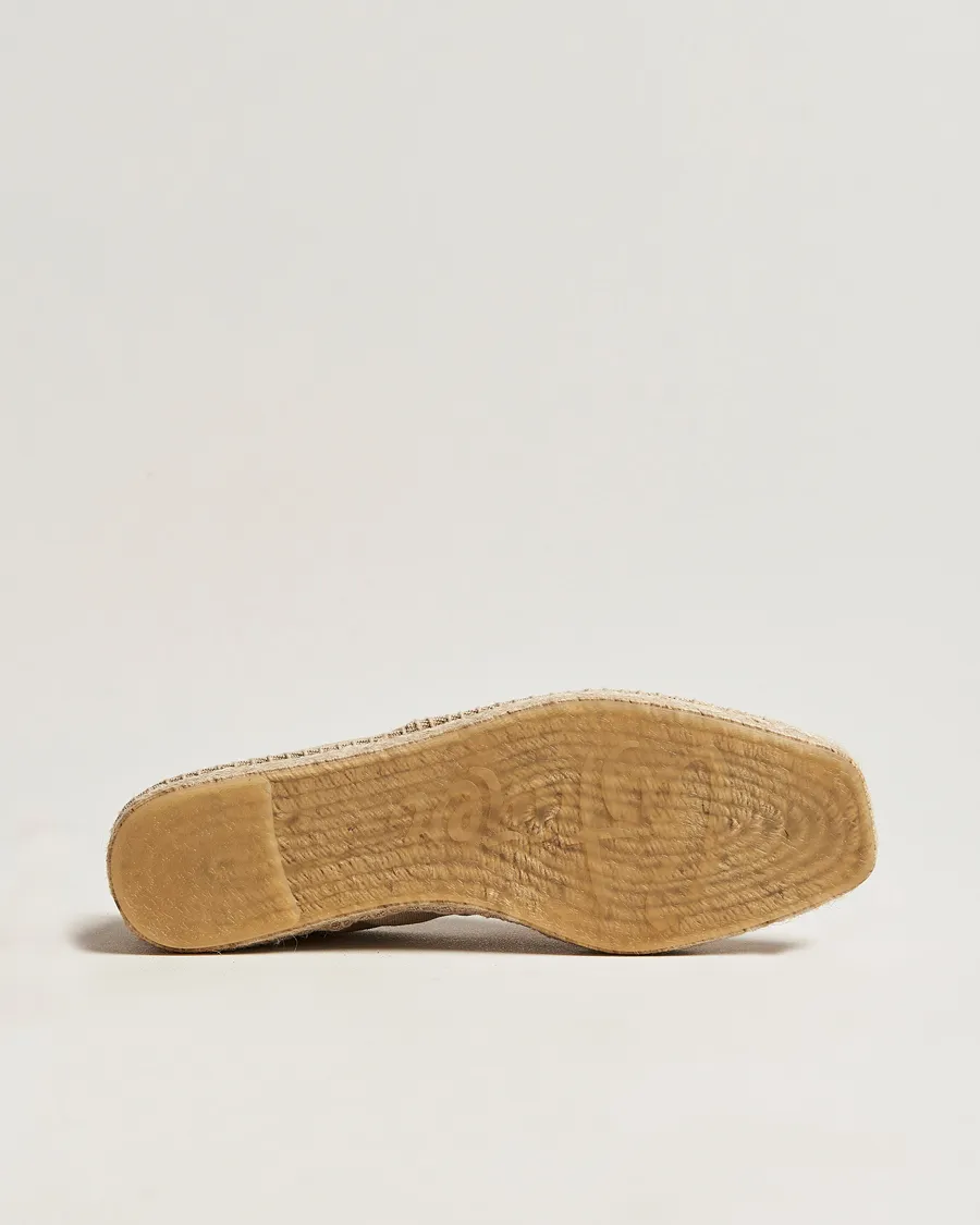 Castañer Pablo Washed Canvas Espadrilles Sand