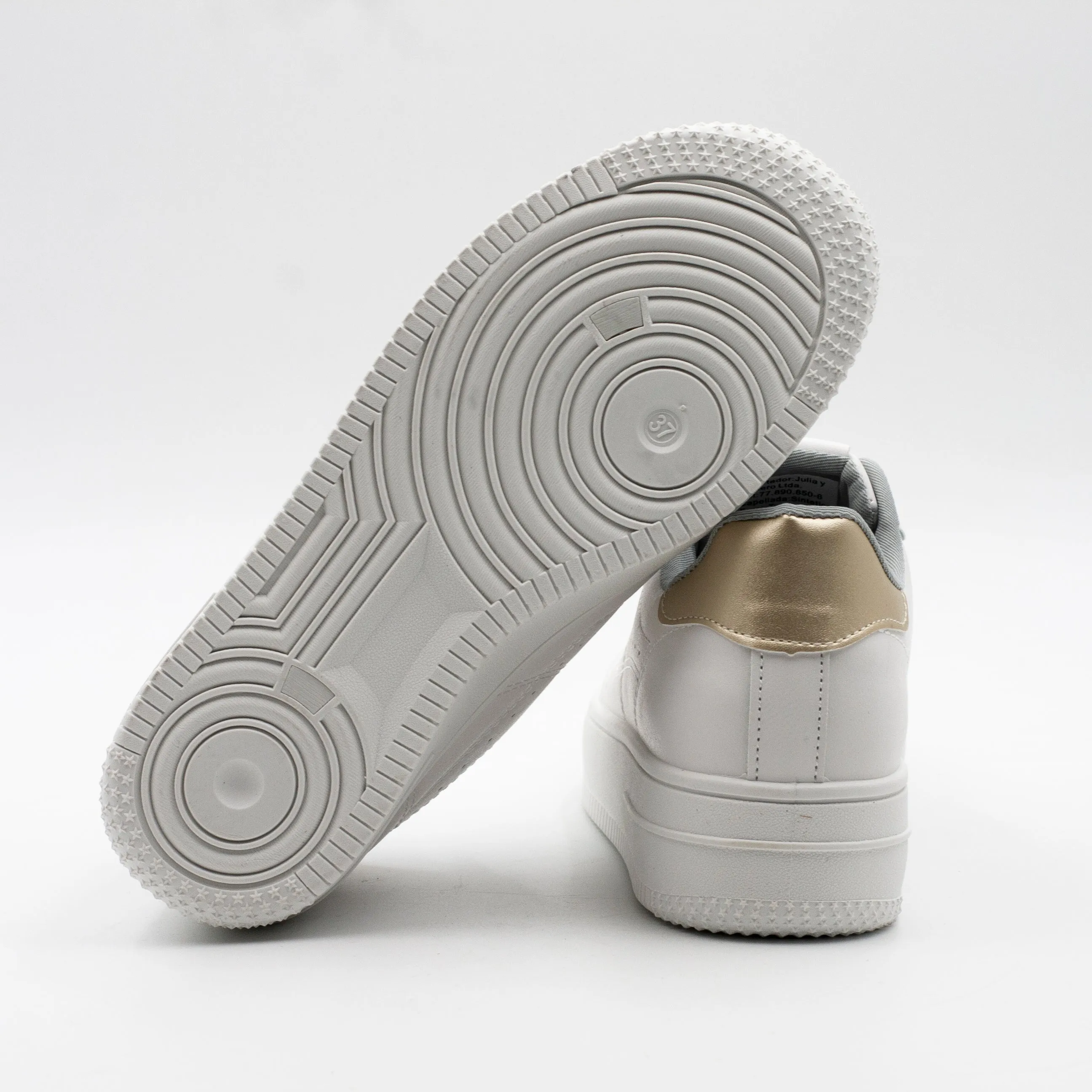 Chalada Zapatilla Urbana mujer con cordon color Blanco