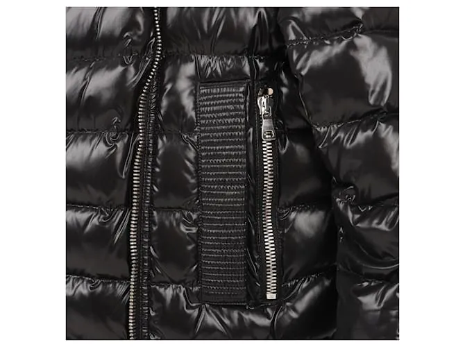 Chaqueta de moto negra Balmain de otoño en talla M (ajuste slim) W4HT812C642B 