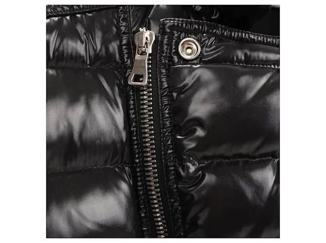Chaqueta de moto negra Balmain de otoño en talla M (ajuste slim) W4HT812C642B 