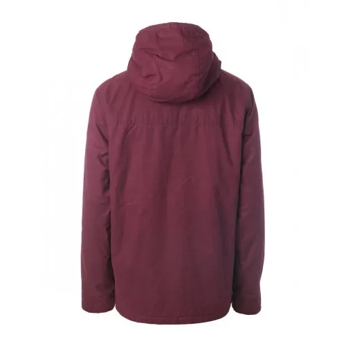 Chaqueta invierno Hombre Rip Curl Urbana con capucha cálidaGURU JACKET Ref. CJKDO4 Granate