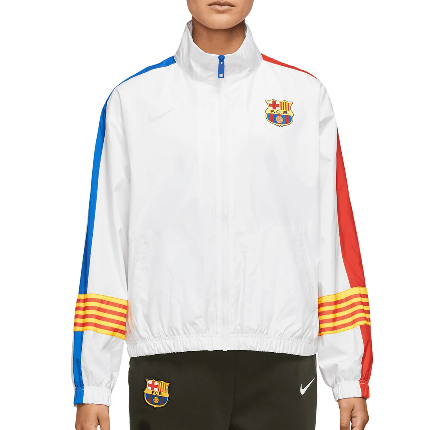 CHAQUETA NIKE BARCELONA MUJER STORMFIT ESSENTIAL