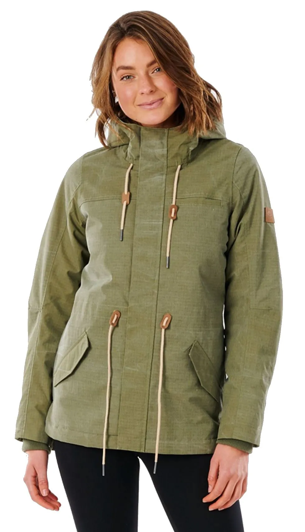 CHAQUETA RIP CURL ANTI SERIES SEEKER  OLIVE  WOMEN´S