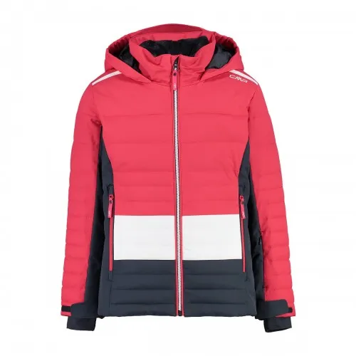 CMP Kid G Jacket Fix Hood Begonia