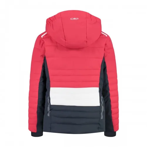 CMP Kid G Jacket Fix Hood Begonia