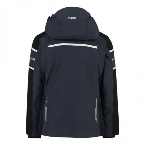 CMP Kid G Jacket Snaps Hood Titanio