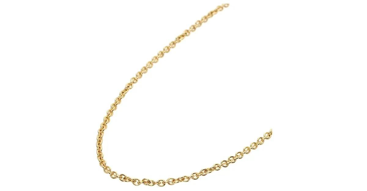 Collar de oro amarillo Cartier de 42 cm 