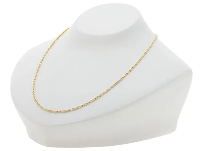 Collar de oro amarillo Cartier de 42 cm 