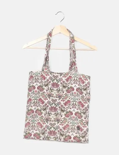 Compañía Fantástica Tote bag estampado floral
